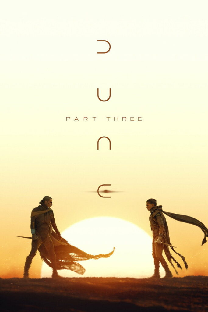 Dune: Part Three movie poster