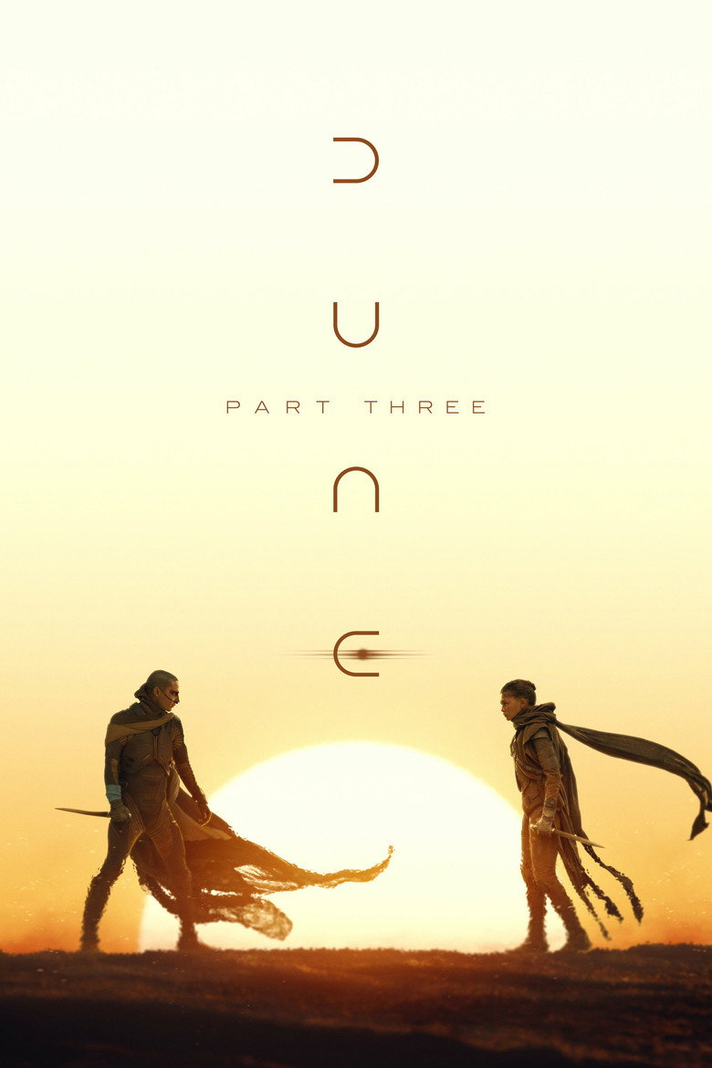 Dune: Part Three movie poster