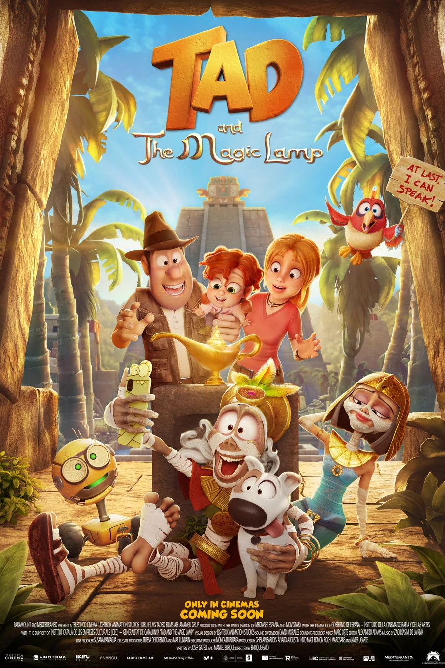 Tad and The Magic Lamp movie poster