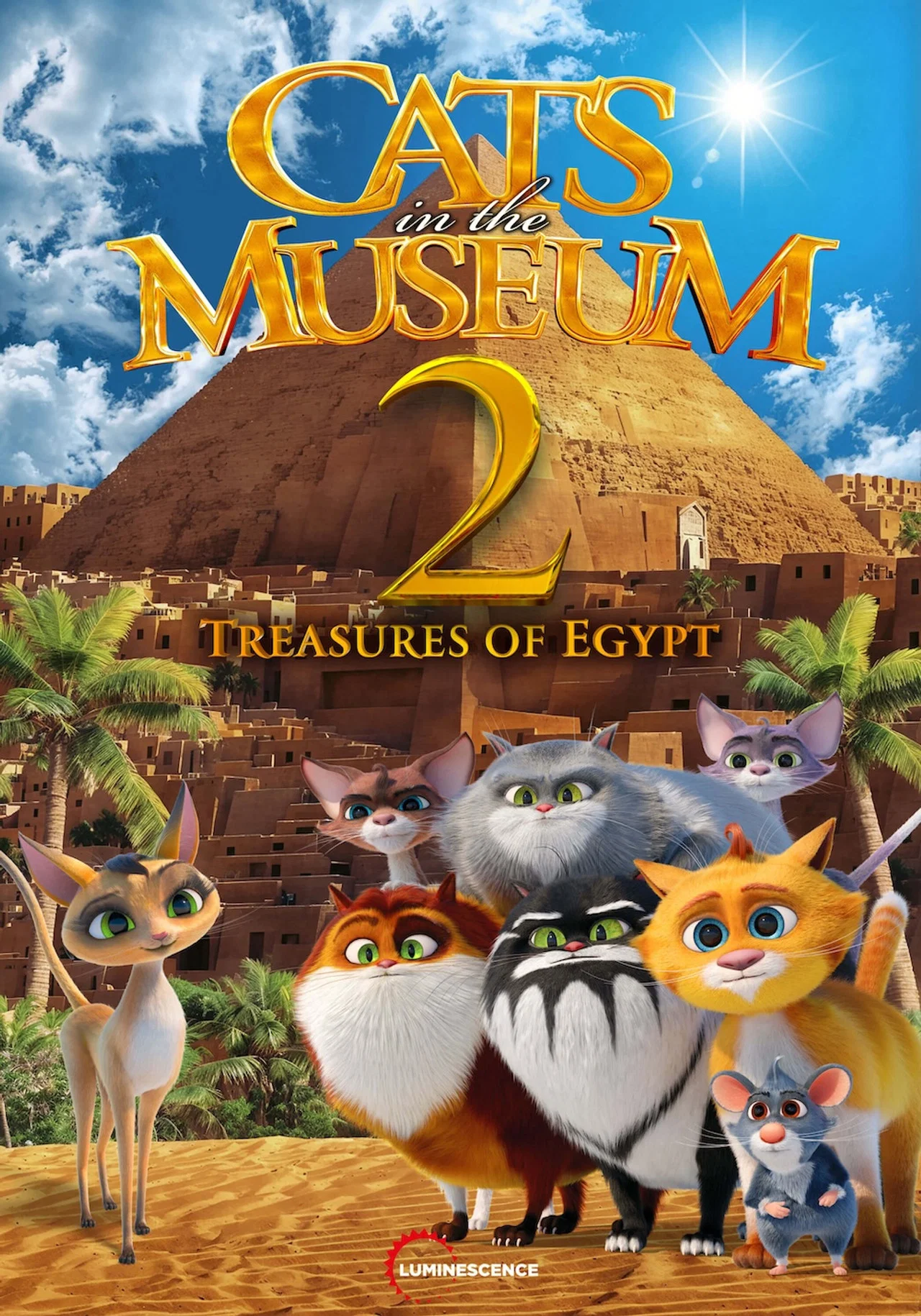Cats in the Museum 2: Treasures of Egypt movie poster